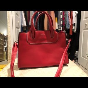 Red London Fog purse